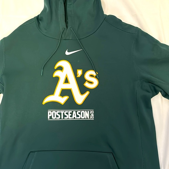 Nike Oakland A’s Pull Over Sweat Shirt - Picture 2 of 4